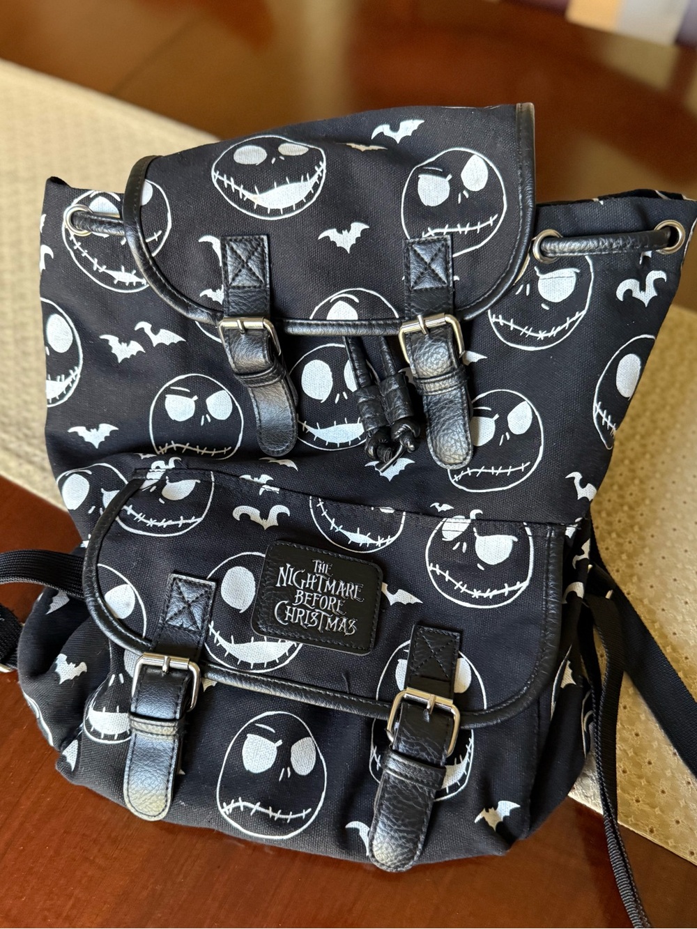 Disney The Nightmare Before Christmas 2015 Limited Edition Canvas Backpack Jack